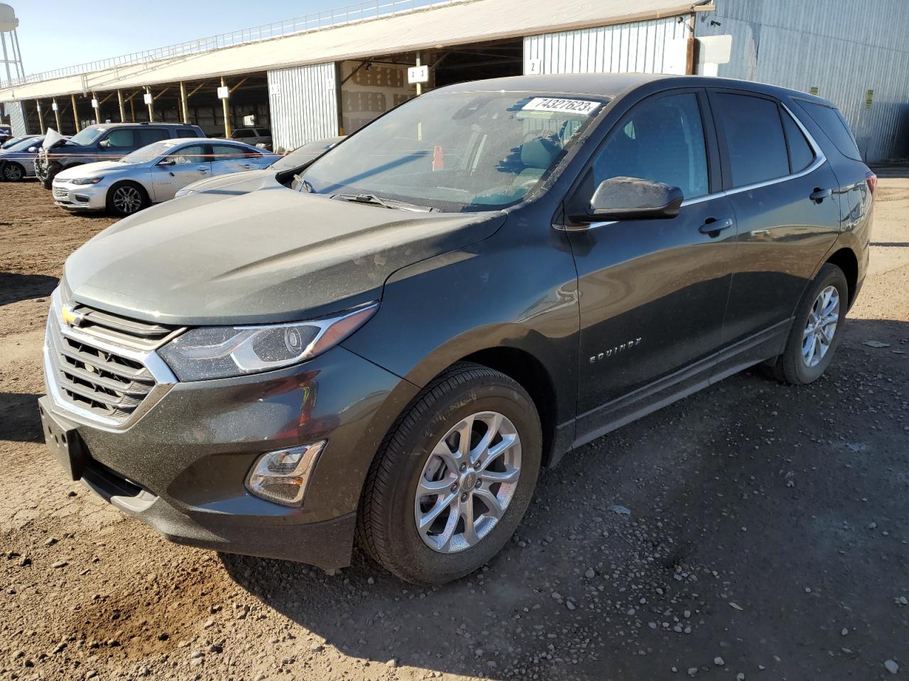 Image 1 of 2021 CHEVROLET EQUINOX LT 2021 with VIN 3GNAXUEV4ML392945