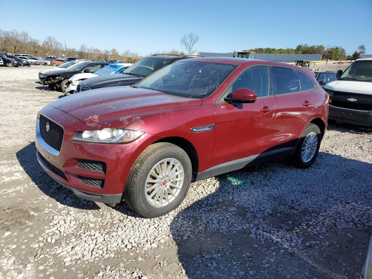 Image 1 of 2017 JAGUAR F-PACE 2017 with VIN SADCS2BN1HA086442