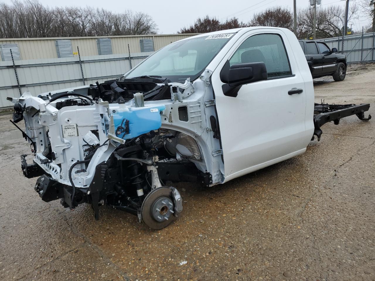 Image 1 of 2022 CHEVROLET SILVERADO C1500 2022 with VIN 3GCNAAED5NG590509