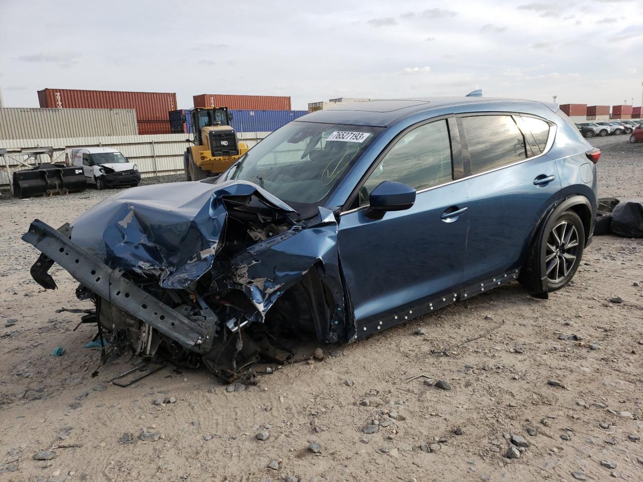 Image 1 of 2018 MAZDA CX-5 GRAND TOURING 2018 with VIN JM3KFADM1J1324586