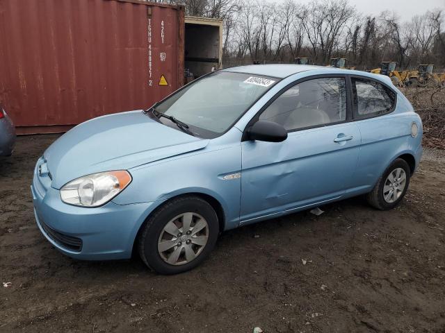 Image 1 of 2008 HYUNDAI ACCENT GS 2008 with VIN KMHCM36C98U055681