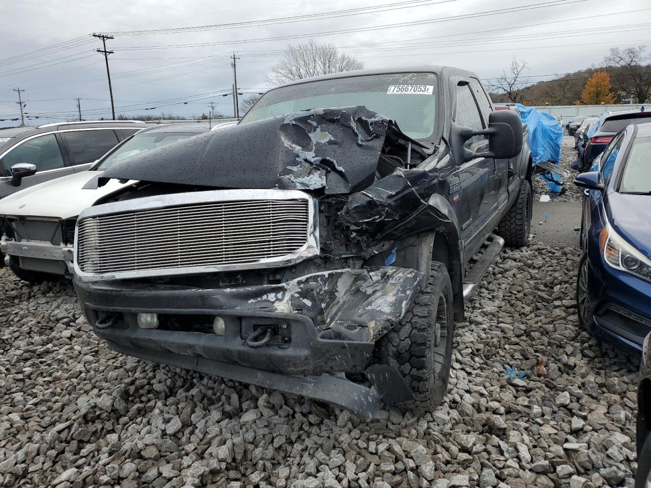 Image 1 of 2002 FORD F250 SUPER DUTY 2002 with VIN 1FTNX21F02ED58172