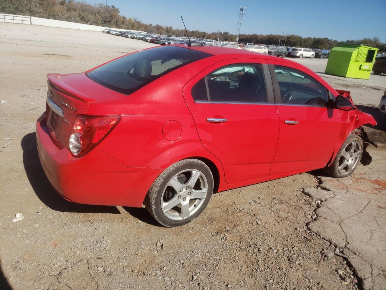 Image 3 of 2015 CHEVROLET SONIC LTZ 2015 with VIN 1G1JE5SB1F4139355