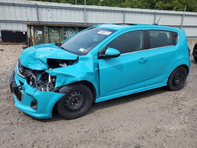 Image 1 of 2020 CHEVROLET SONIC LT 2020 with VIN 1G1JD6SB1L4107977