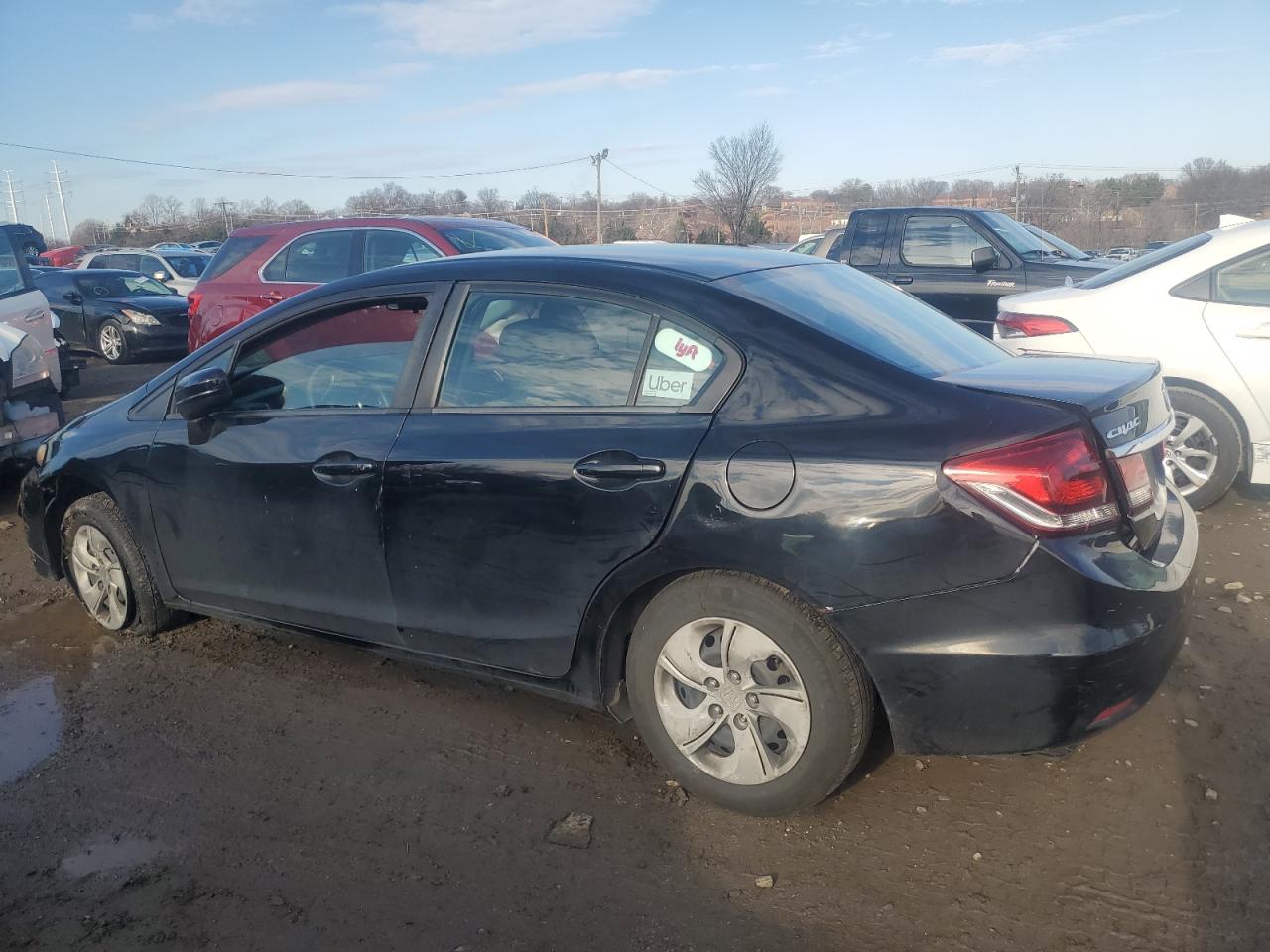 Изображение 2 2014 HONDA CIVIC LX 2014 с VIN 2HGFB2F54EH538563