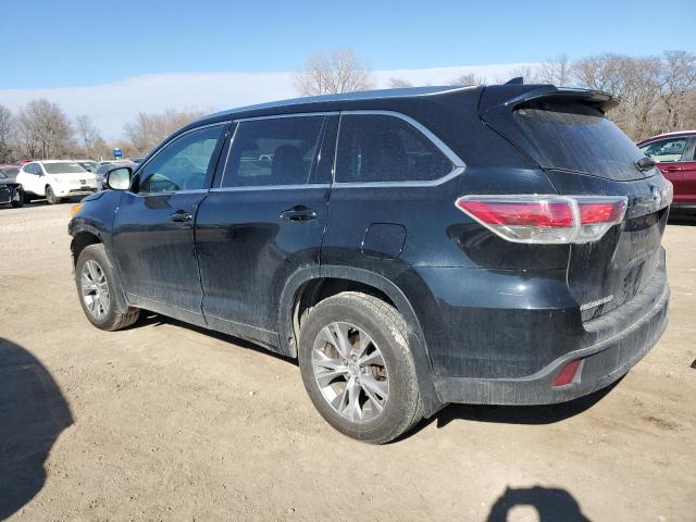 Image 2 of 2014 TOYOTA HIGHLANDER XLE 2014 with VIN 5TDJKRFH4ES015296