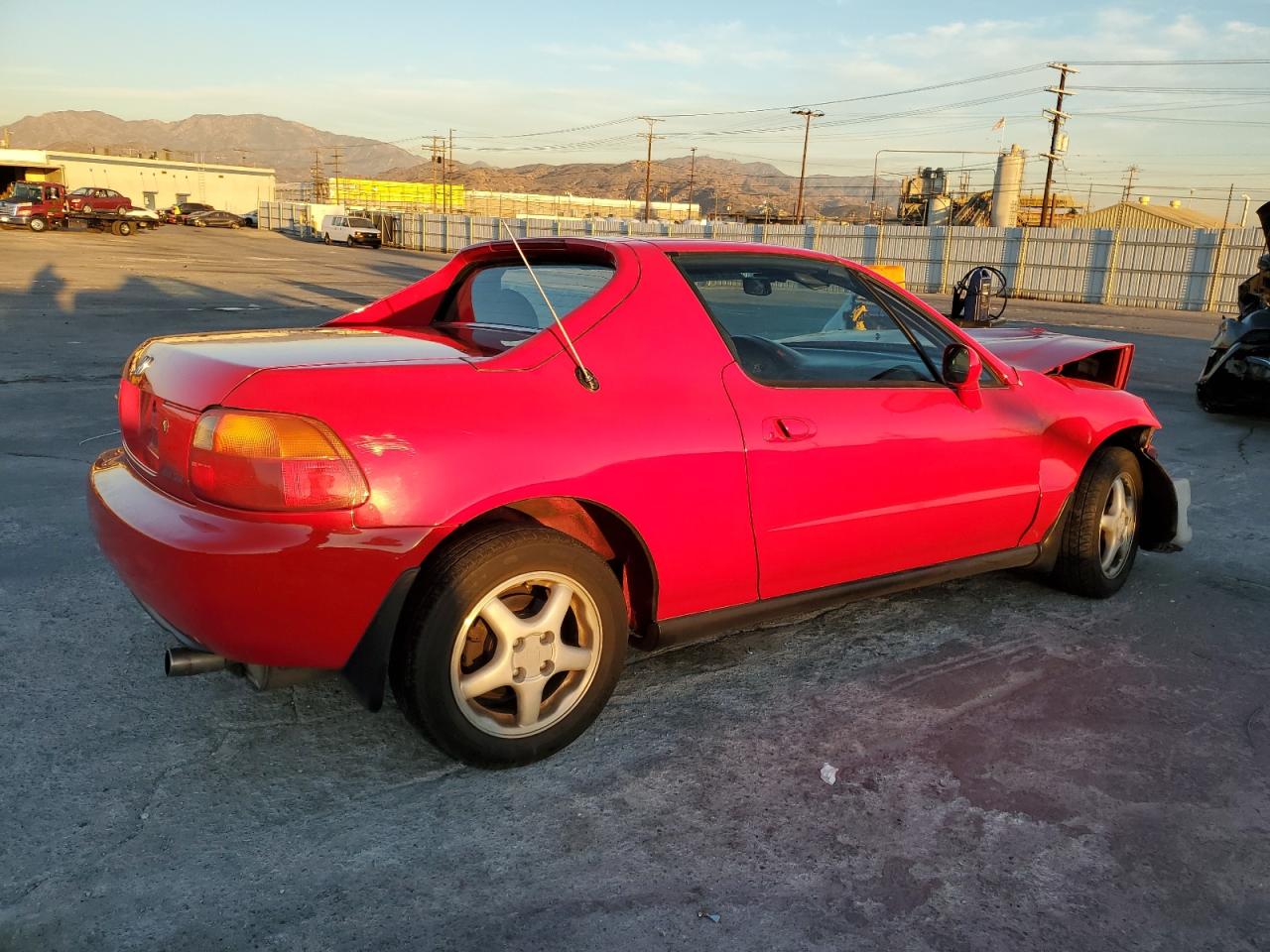 Image 3 of 1995 HONDA CIVIC DEL SOL SI 1995 with VIN JHMEH6166SS009439