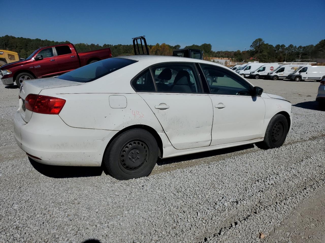 Image 3 of 2011 VOLKSWAGEN JETTA BASE 2011 with VIN 3VW2K7AJ0BM364516