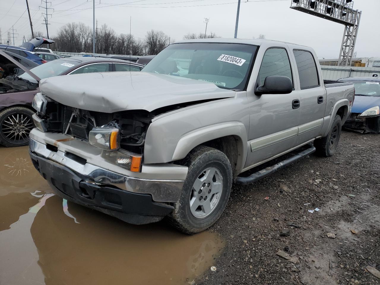 Image 1 of 2006 CHEVROLET SILVERADO K1500 2006 with VIN 2GCEK13T461147804