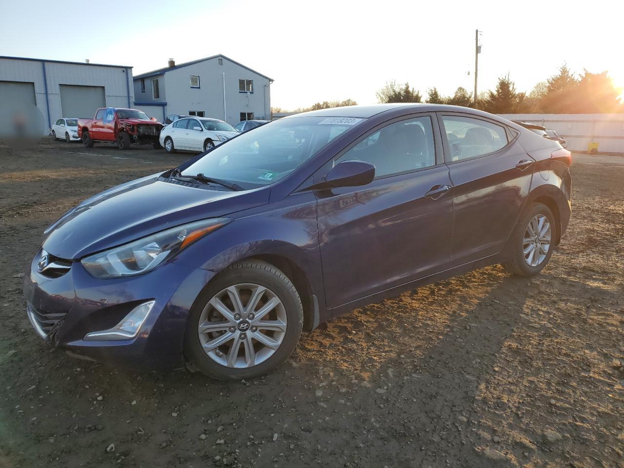 Изображение 1 2014 HYUNDAI ELANTRA SE 2014 с VIN 5NPDH4AE2EH541914