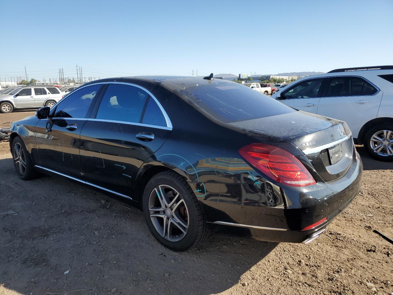 Image 2 of 2016 MERCEDES-BENZ S 550 2016 with VIN WDDUG8CB9GA225603