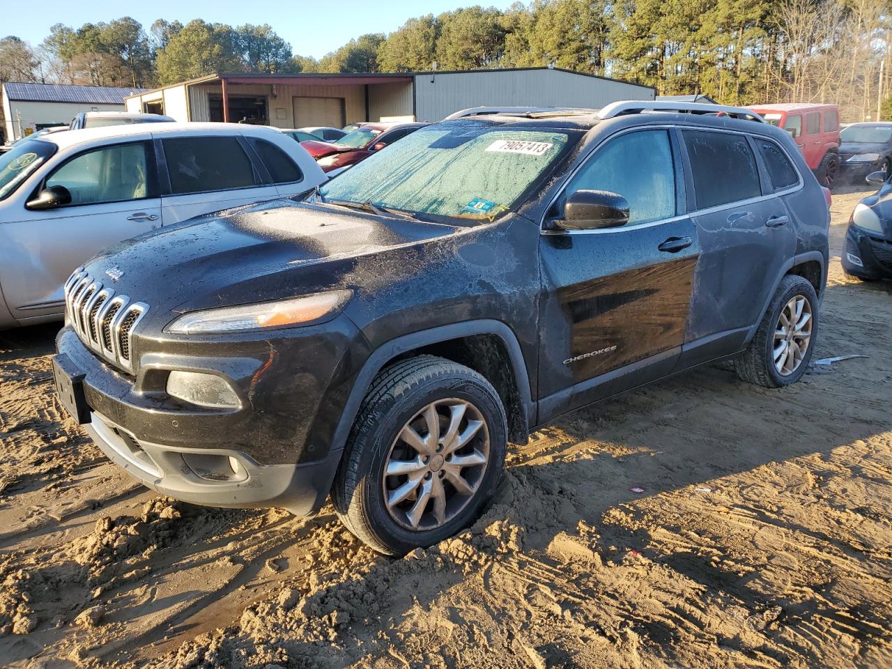 Image 1 of 2014 JEEP CHEROKEE LIMITED 2014 with VIN 1C4PJMDS1EW198039