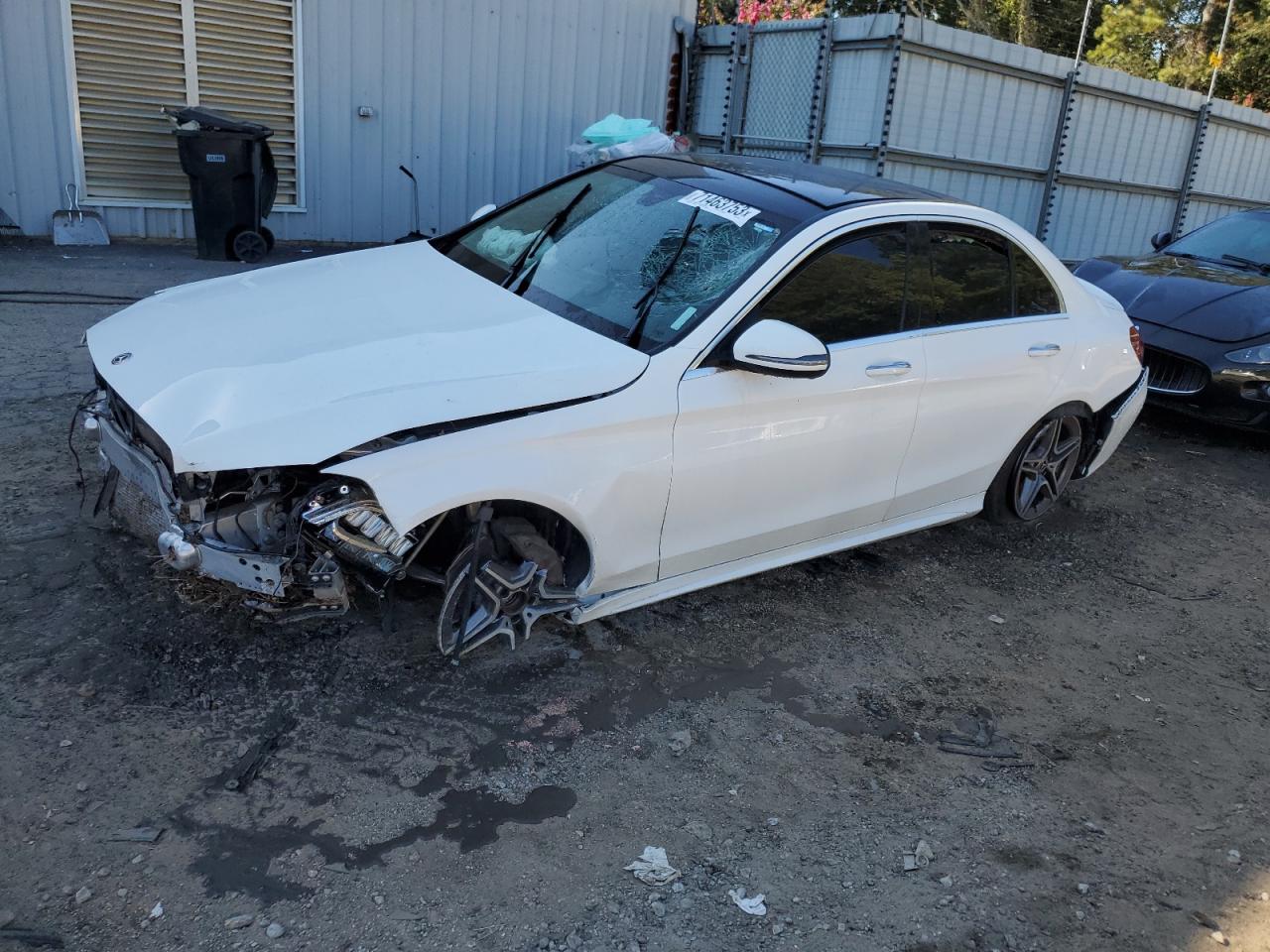 Image 1 of 2020 MERCEDES-BENZ C 300 4MATIC 2020 with VIN WDDWF8EB8LR554975