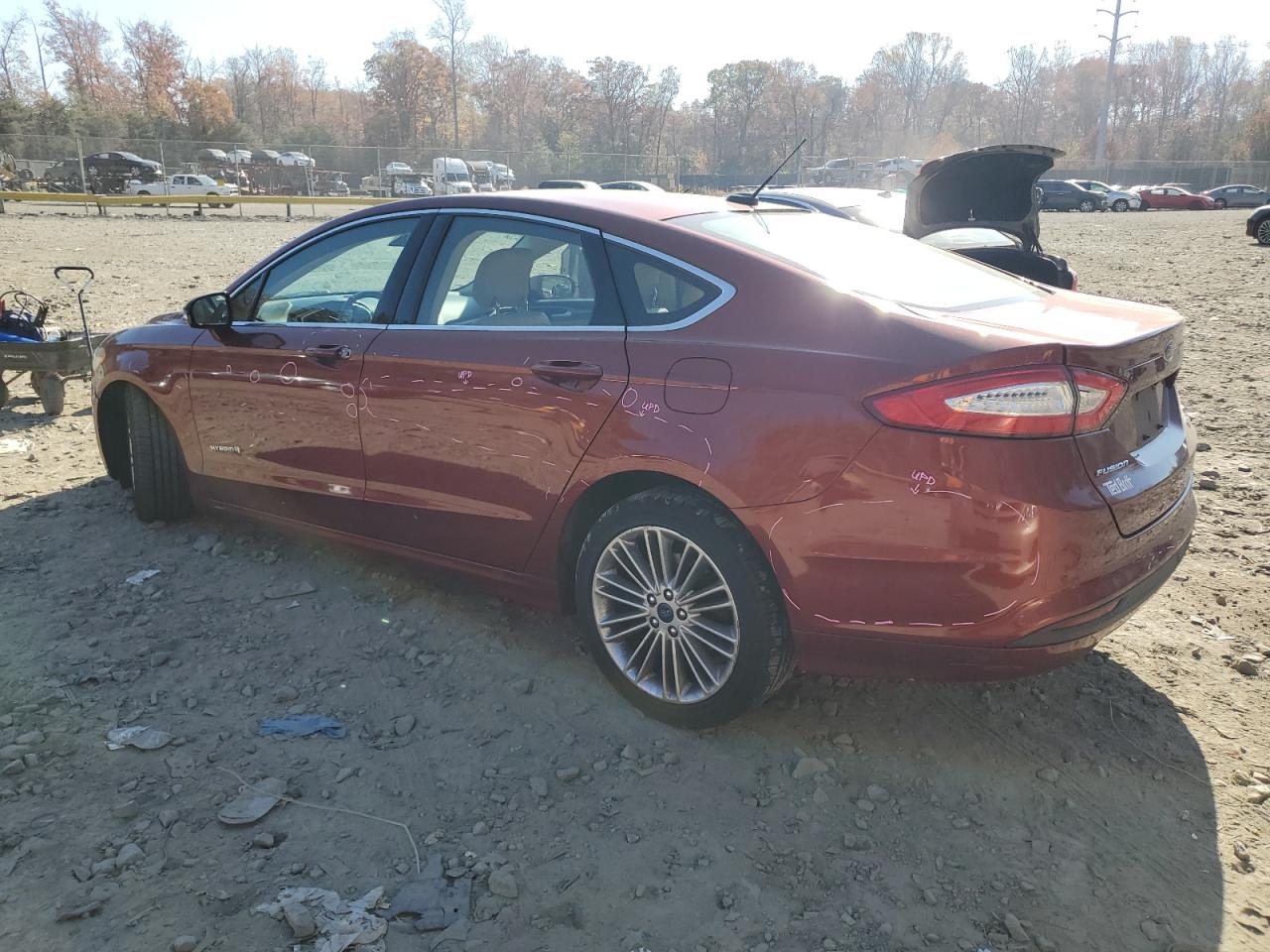 Obraz 2 z 2014 FORD FUSION SE HYBRID 2014 z VIN 3FA6P0LU1ER191073