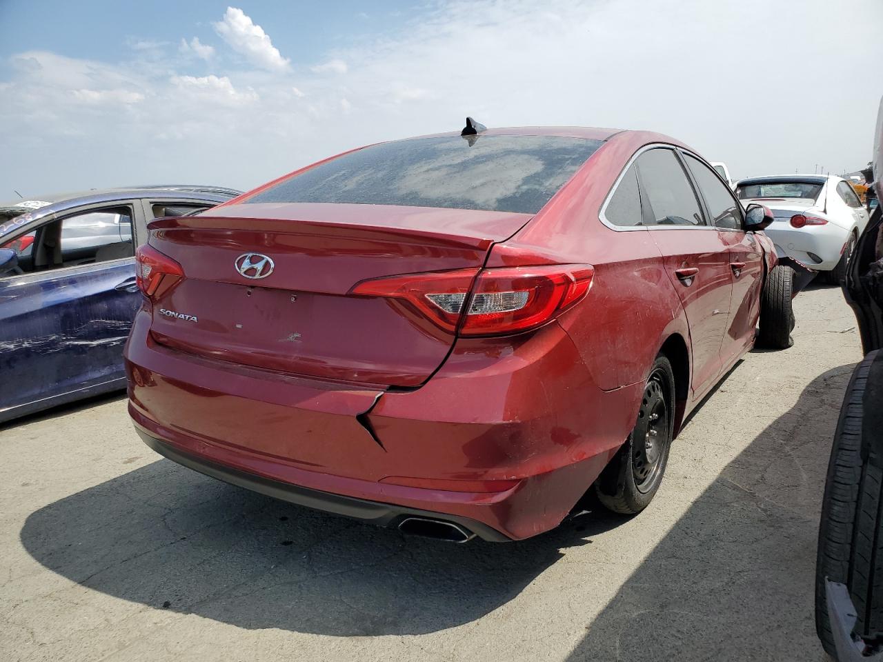 Image 3 of 2016 HYUNDAI SONATA SE 2016 with VIN 5NPE24AF6GH274018