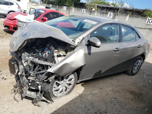 Image 1 of 2018 TOYOTA COROLLA L 2018 with VIN 5YFBURHE8JP769323