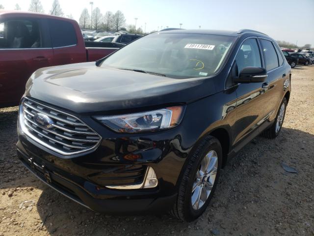 Image 2 of 2020 FORD EDGE TITANIUM 2020 with VIN 2FMPK4K97LBA15623