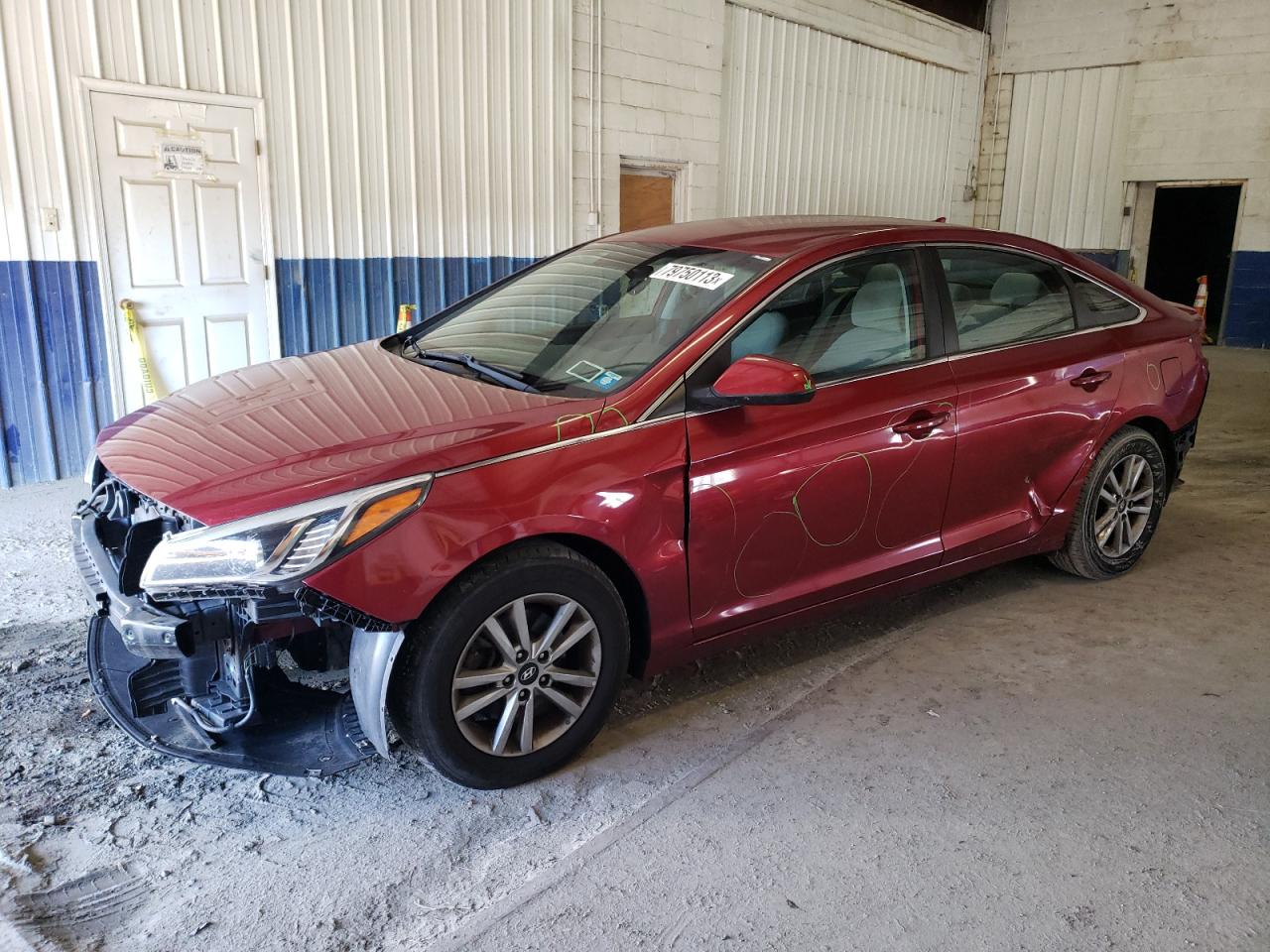 Изображение 1 2016 HYUNDAI SONATA SE 2016 с VIN 5NPE24AF9GH386277