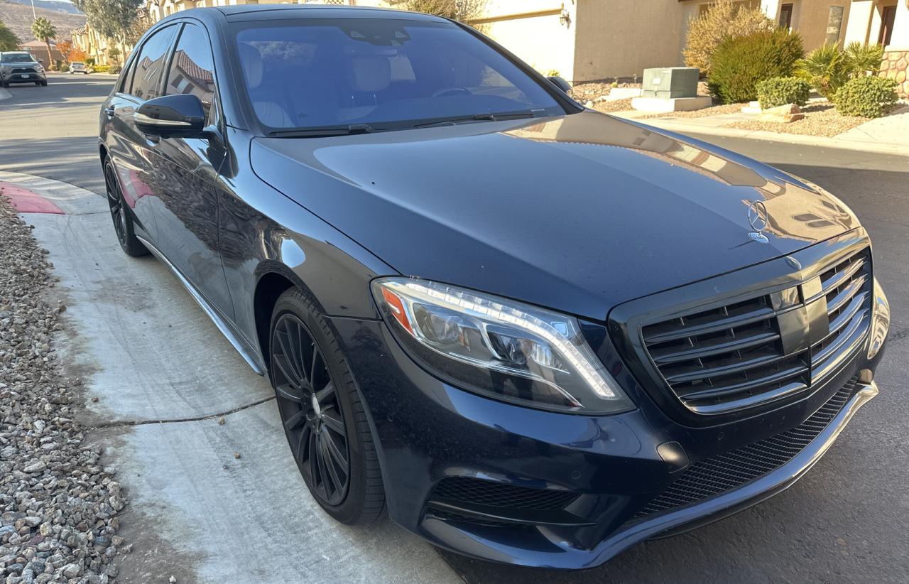 Image 1 of 2016 MERCEDES-BENZ S 550 2016 with VIN WDDUG8CBXGA216473