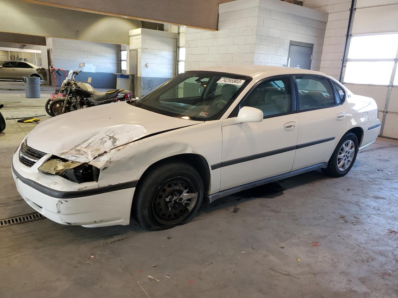 Image 1 of 2005 CHEVROLET IMPALA  2005 with VIN 2G1WF52E259353022