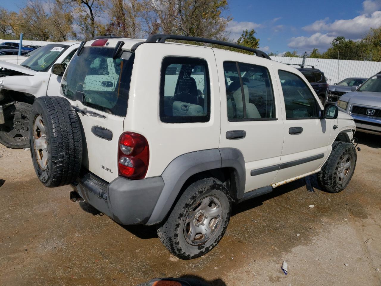 Изображение 3 2007 JEEP LIBERTY SPORT 2007 с VIN 1J8GL48K27W590799
