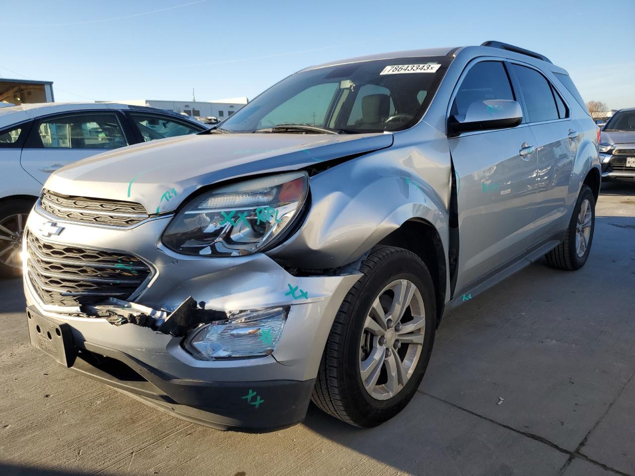 Изображение 1 2016 CHEVROLET EQUINOX LT 2016 с VIN 2GNALCEK8G6348581