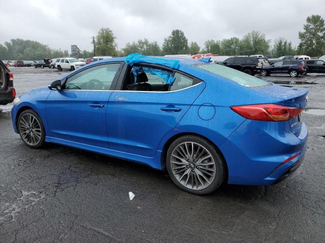 Image 2 of 2018 HYUNDAI ELANTRA SPORT 2018 with VIN KMHD04LB2JU482921