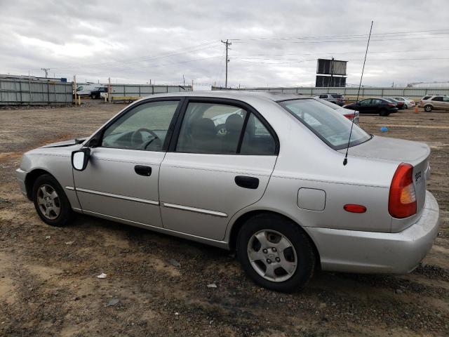 Image 2 of 2000 HYUNDAI ACCENT GL 2000 with VIN KMHCG45G8YU044589