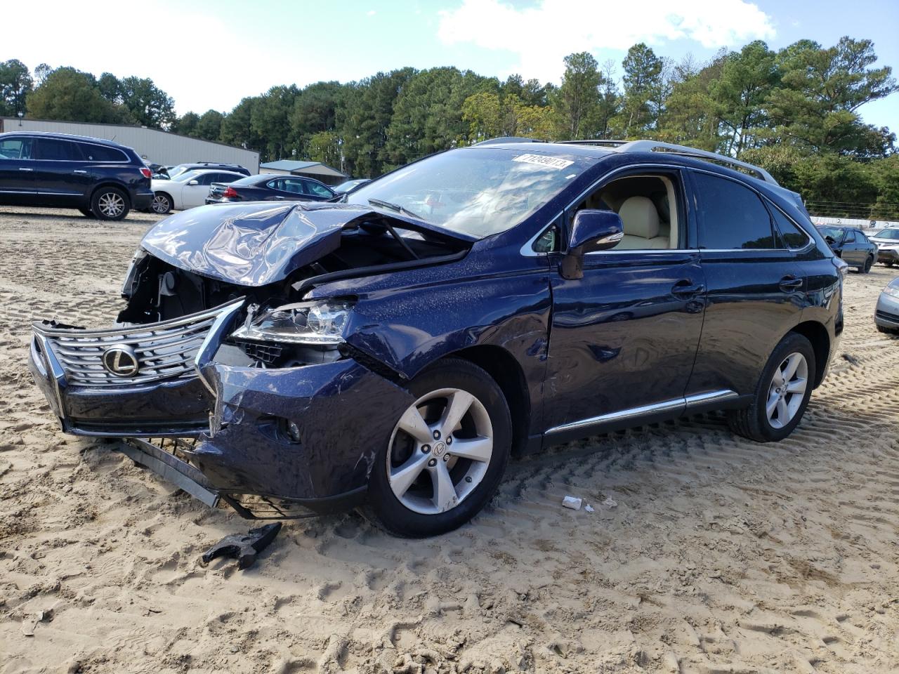 Image 1 of 2015 LEXUS RX 350 BASE 2015 with VIN 2T2BK1BA6FC340794