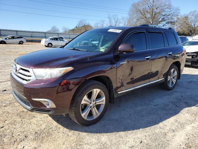 Image 1 of 2013 TOYOTA HIGHLANDER LIMITED 2013 with VIN 5TDDK3EH3DS248032