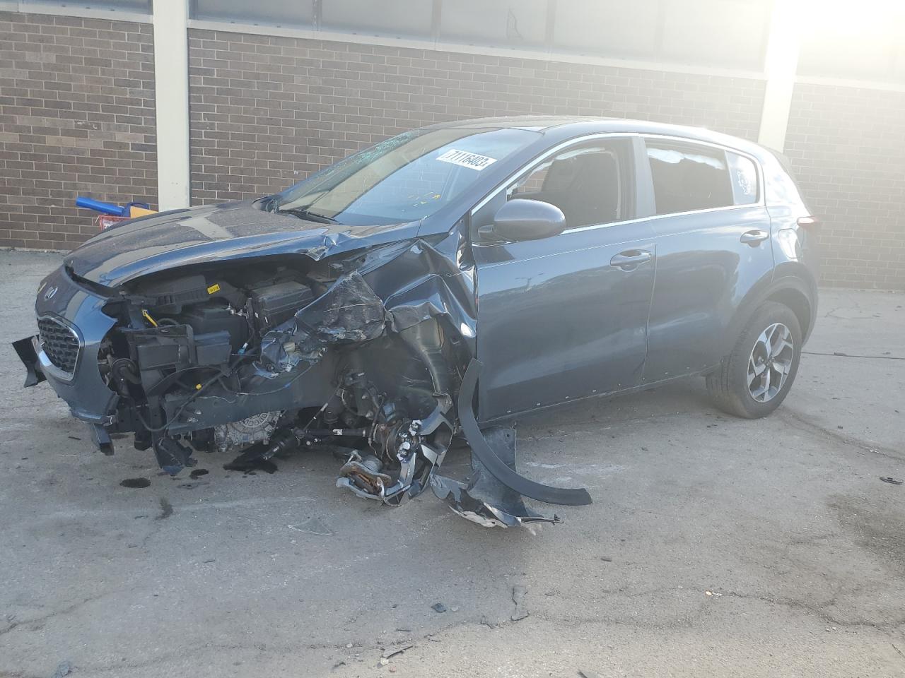 Image 1 of 2022 KIA SPORTAGE LX 2022 with VIN KNDPM3AC6N7007580