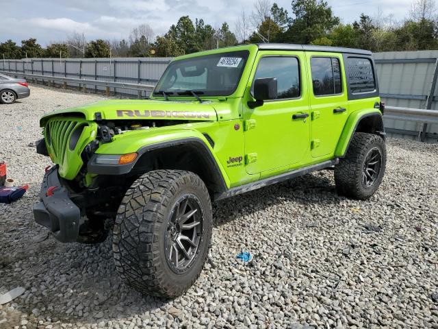 Image 1 of 2021 JEEP WRANGLER UNLIMITED RUBICON 2021 with VIN 1C4HJXFG7MW844438