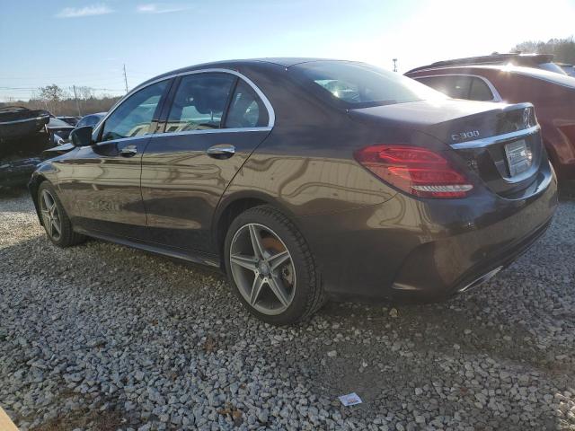 Image 2 of 2015 MERCEDES-BENZ C 300 4MATIC 2015 with VIN 55SWF4KB1FU044922