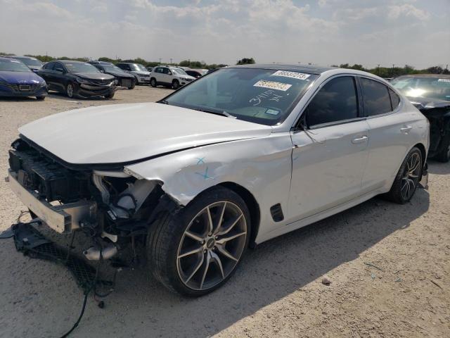 Image 1 of 2022 GENESIS G70 BASE 2022 with VIN KMTG34TA7NU086698