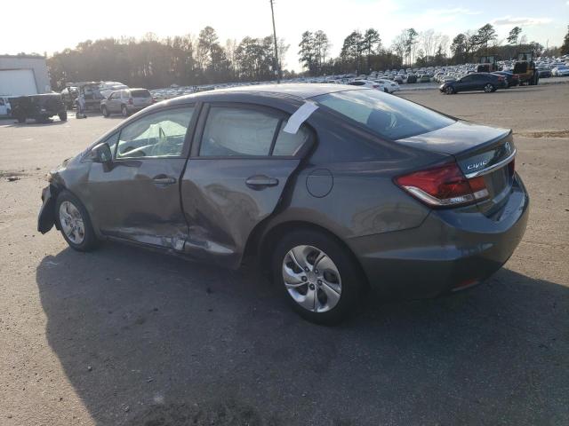 Image 2 of 2013 HONDA CIVIC LX 2013 with VIN 2HGFB2F55DH597300