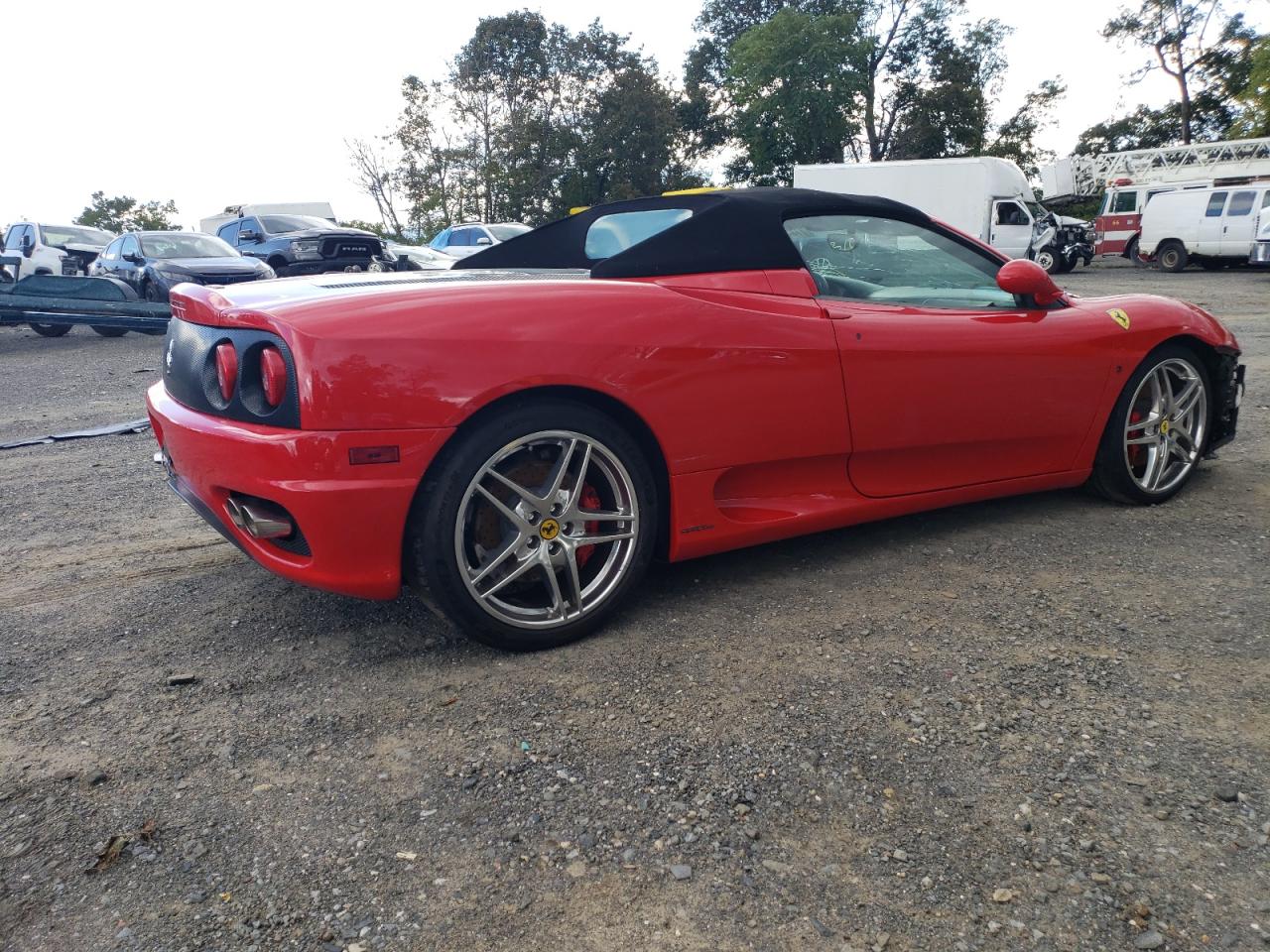 Image 3 of 2003 FERRARI 360 SPIDER 2003 with VIN ZFFYT53A630133377