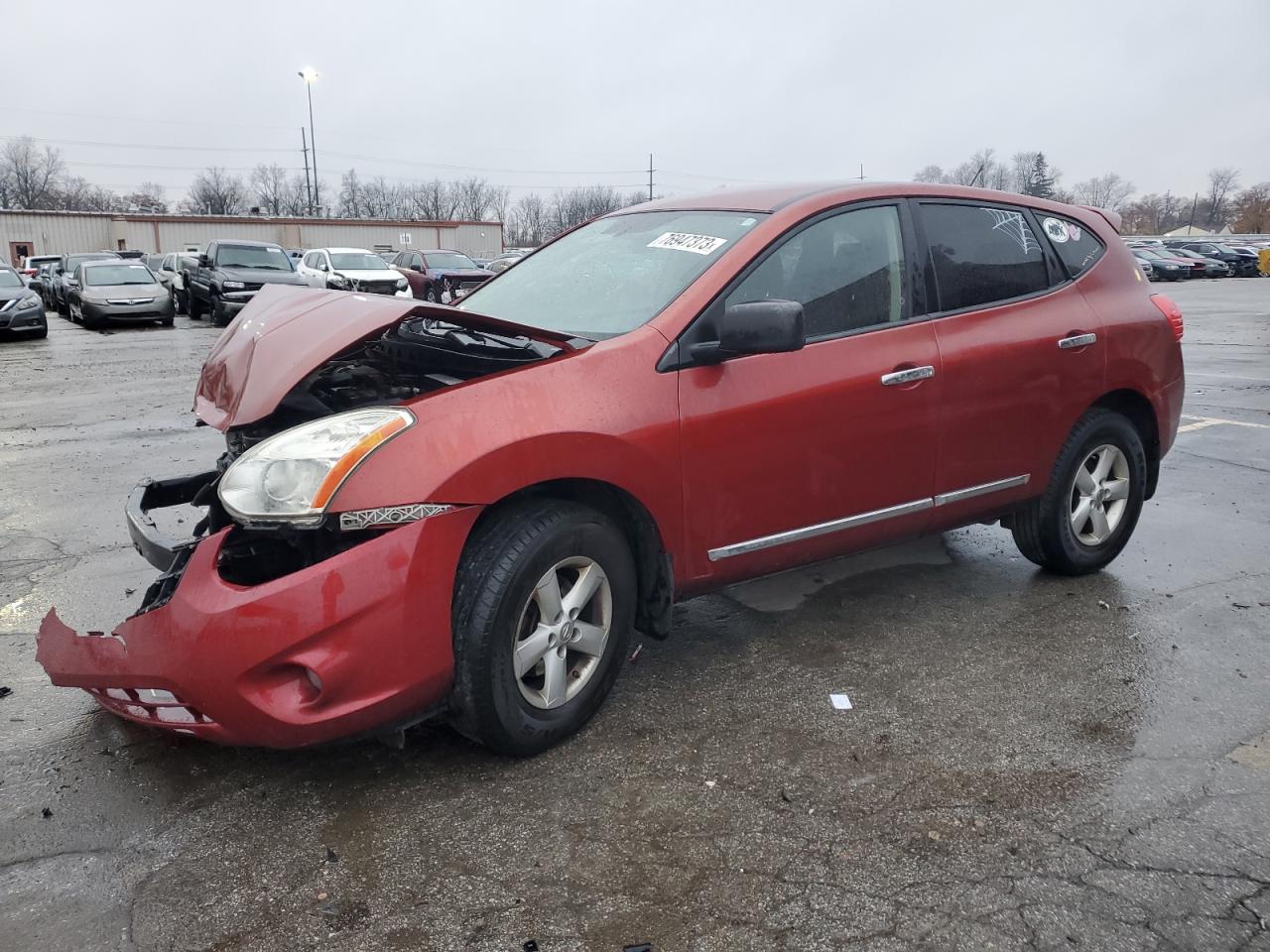 Obraz 1 z 2012 NISSAN ROGUE S 2012 z VIN JN8AS5MV6CW411328