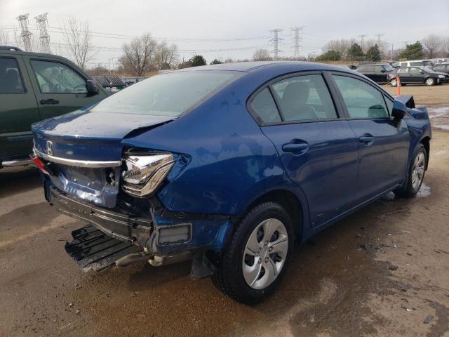 Image 3 of 2013 HONDA CIVIC LX 2013 with VIN 19XFB2F57DE066982