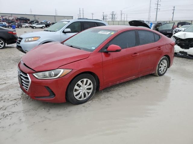 Image 1 of 2017 HYUNDAI ELANTRA SE 2017 with VIN KMHD74LF2HU080275