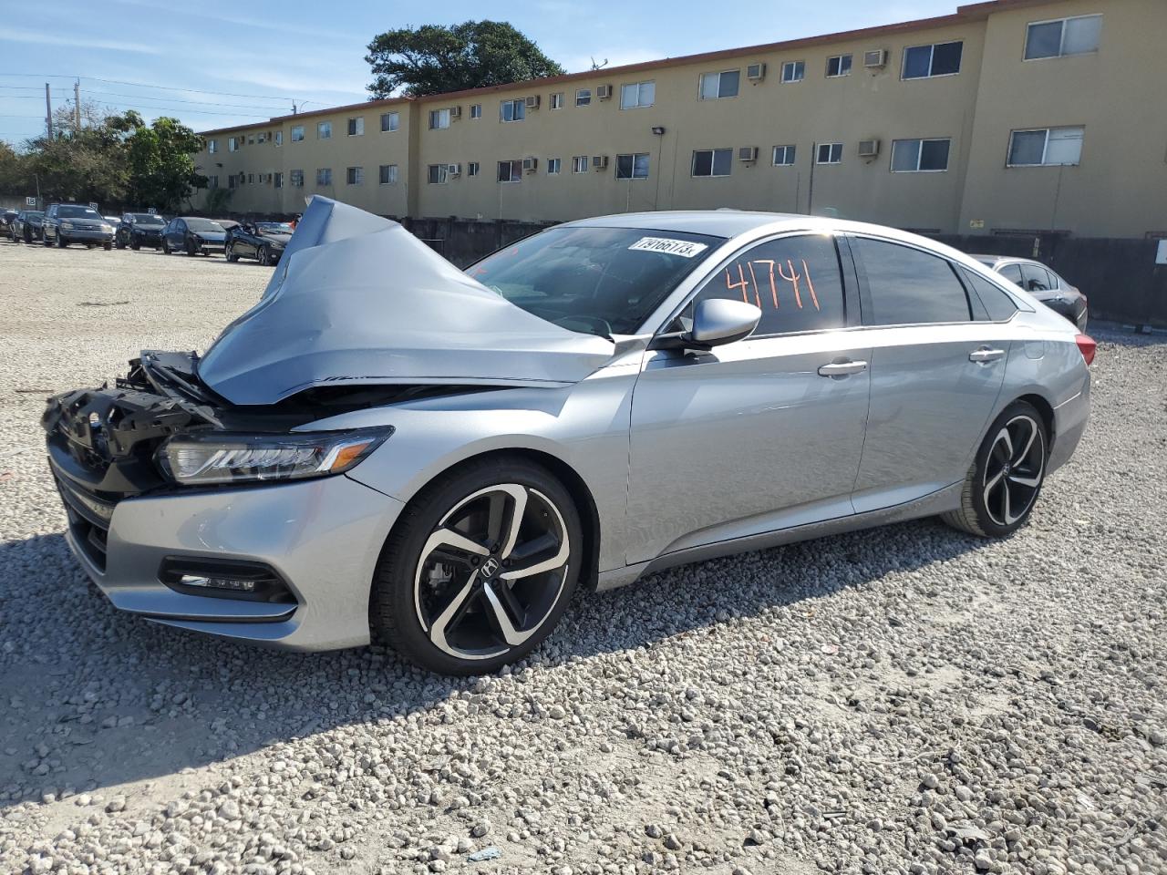 Obraz 1 z 2018 HONDA ACCORD SPORT 2018 z VIN 1HGCV1F35JA243399