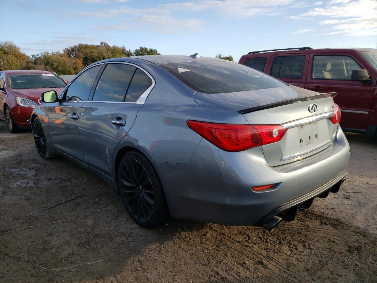 Image 2 of Infiniti Q50 Base 2014 with VIN JN1BV7AP4EM691454