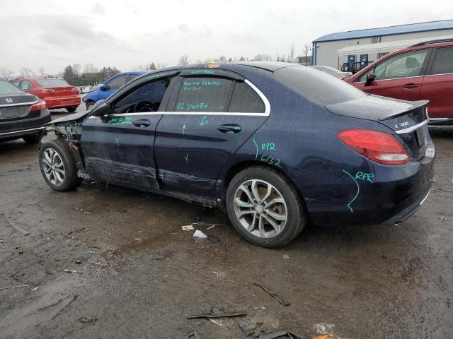 Image 2 of 2016 MERCEDES-BENZ C 300 4MATIC 2016 with VIN WDDWF4KB8GR165708