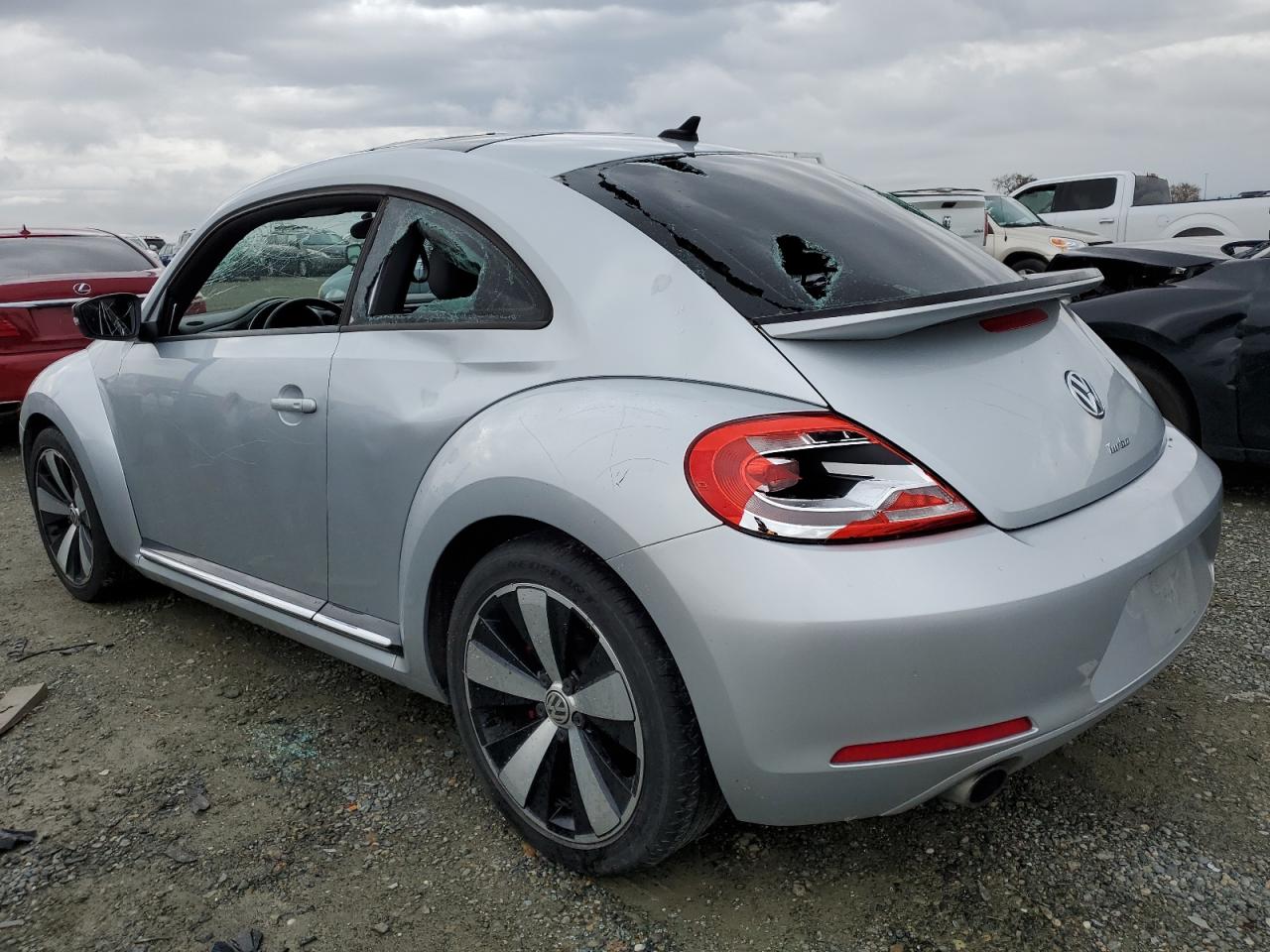Image 2 of 2012 VOLKSWAGEN BEETLE TURBO 2012 with VIN 3VWVA7AT9CM625600