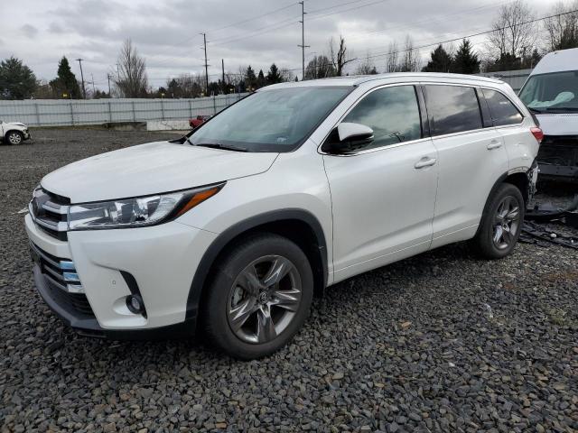 Image 1 of 2019 TOYOTA HIGHLANDER LIMITED 2019 with VIN 5TDDZRFH3KS918933