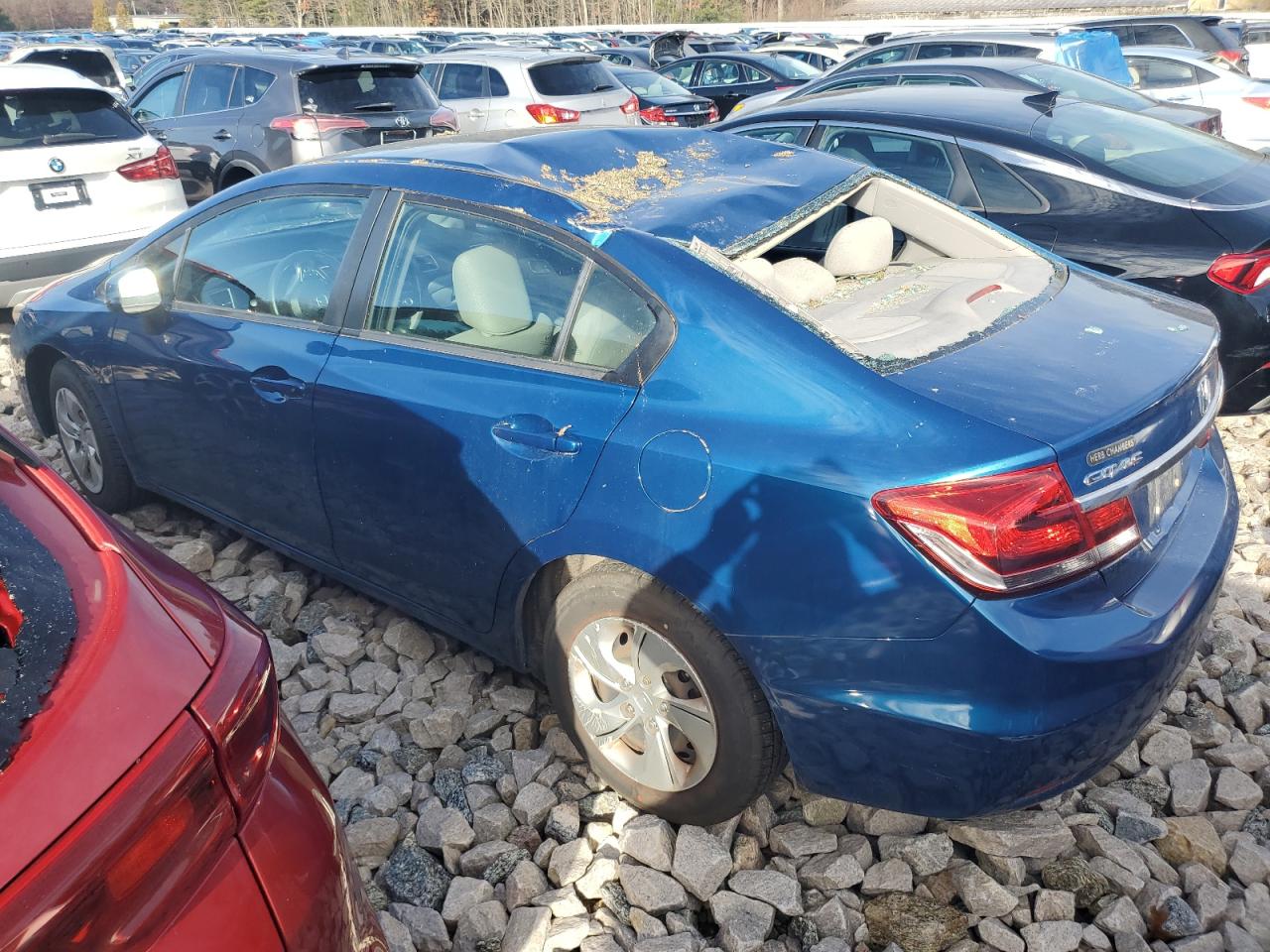 Image 2 of 2013 HONDA CIVIC LX 2013 with VIN 2HGFB2F53DH596579