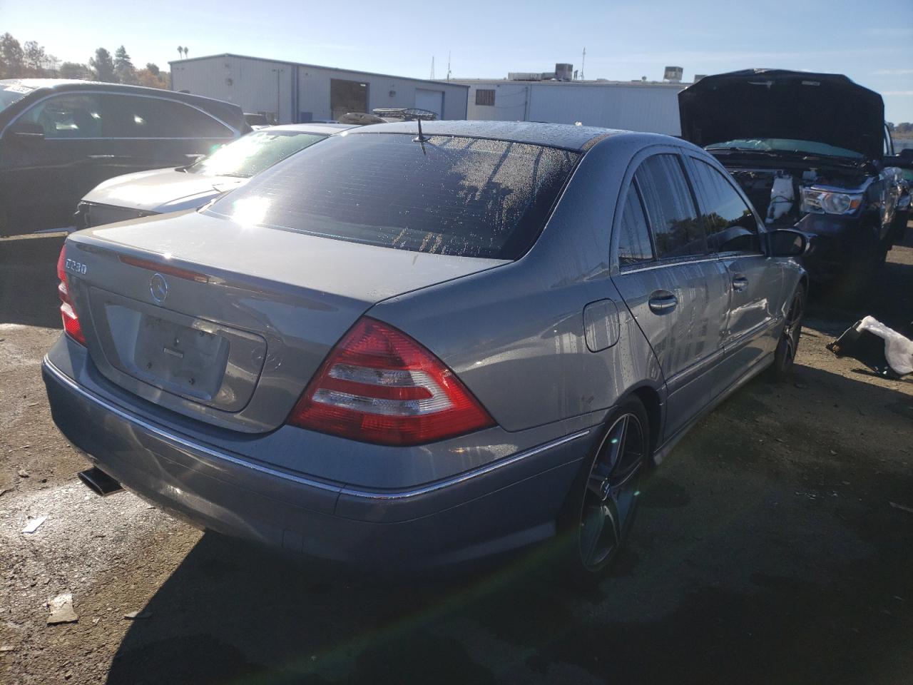 Image 3 of 2006 MERCEDES-BENZ C 230 2006 with VIN WDBRF52H36F774057