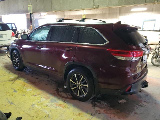 Image 2 of 2018 TOYOTA HIGHLANDER SE 2018 with VIN 5TDJZRFH5JS486928