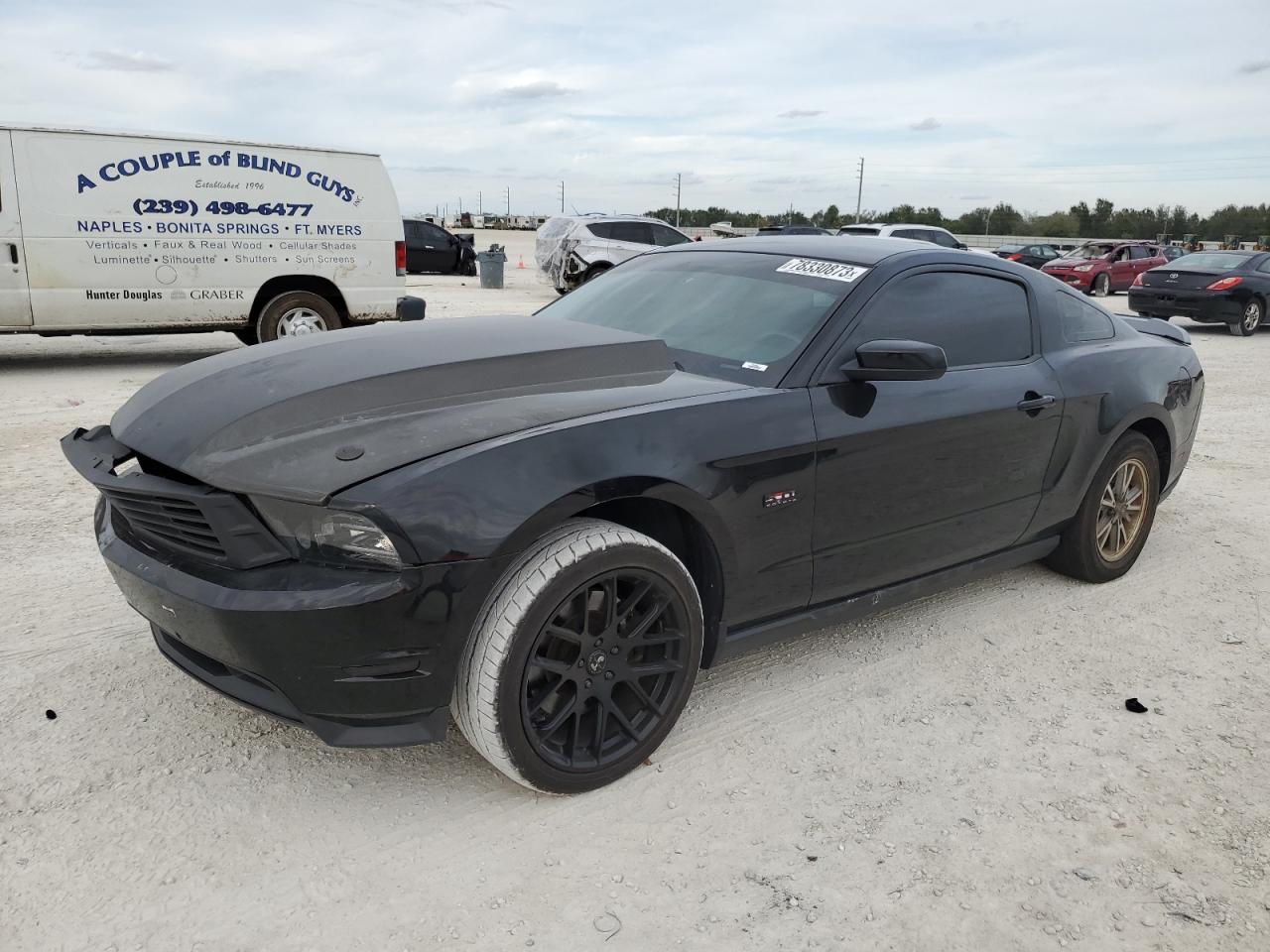 Изображение 1 2012 FORD MUSTANG GT 2012 с VIN 1ZVBP8CF0C5266125