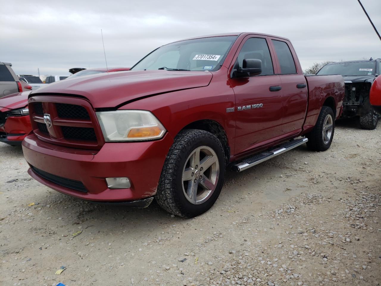 Image 1 of 2012 DODGE RAM 1500 ST 2012 with VIN 1C6RD6FTXCS224280