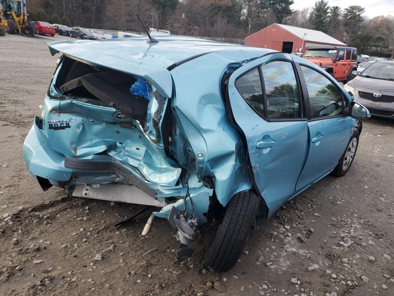 Obraz 3 z 2014 TOYOTA PRIUS C  2014 z VIN JTDKDTB30E1067866